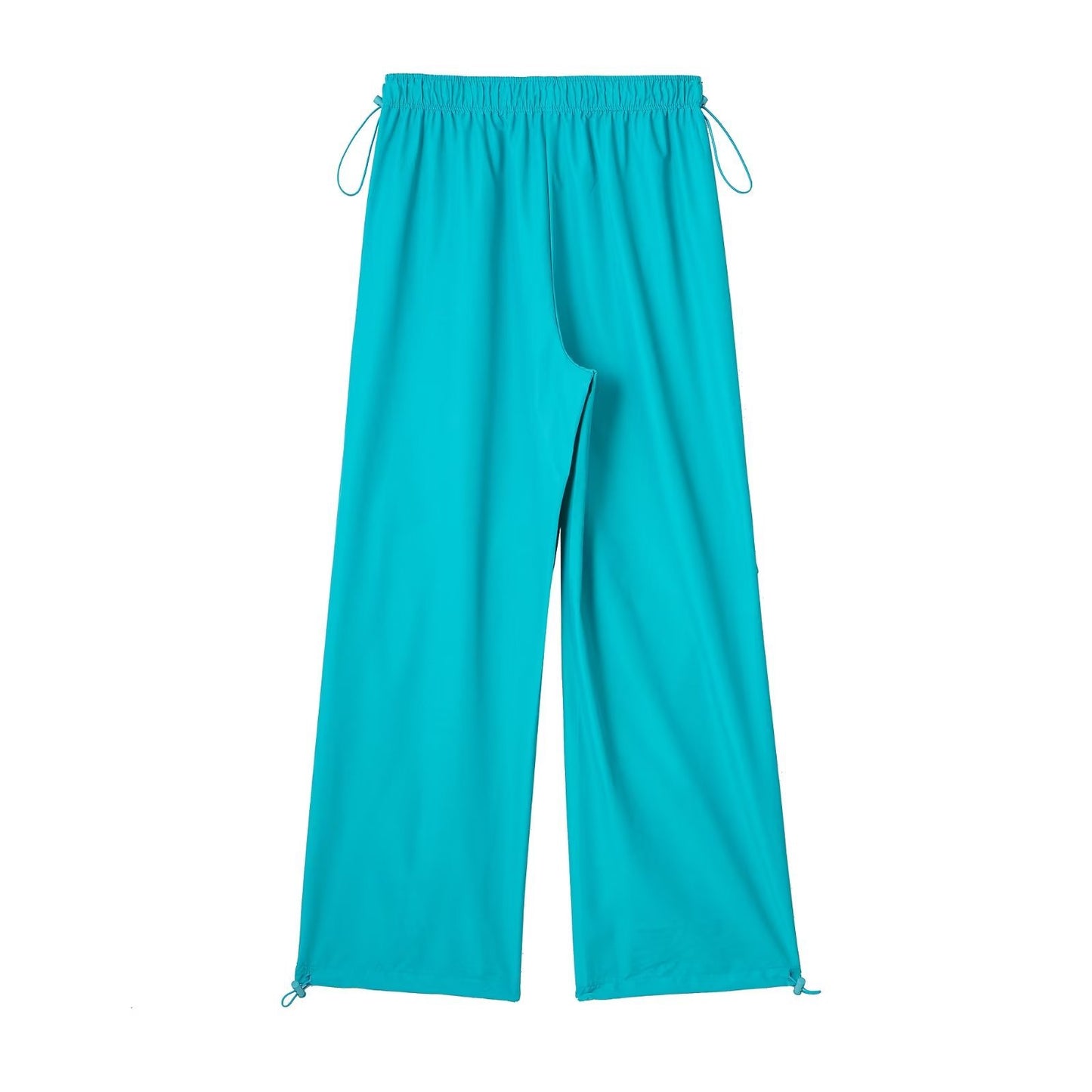 French Elastic Drawstring Fashion All-match Parachute Jogging Casual Trousers