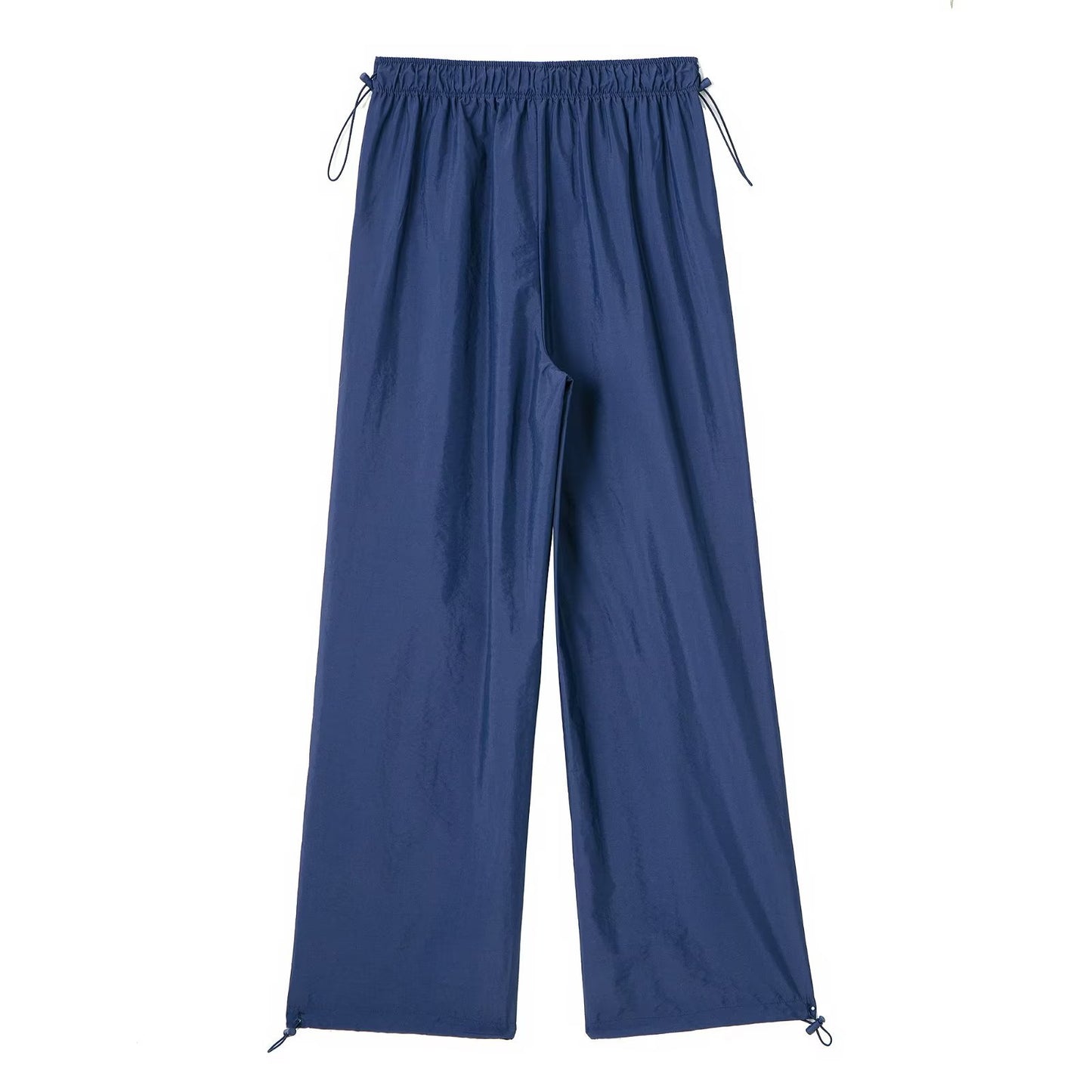 French Elastic Drawstring Fashion All-match Parachute Jogging Casual Trousers