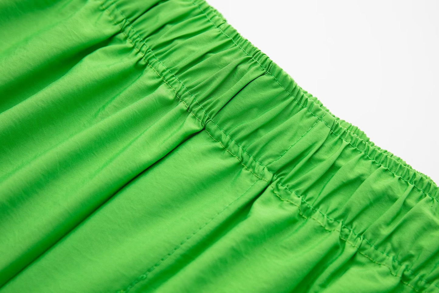 French Elastic Drawstring Fashion All-match Parachute Jogging Casual Trousers