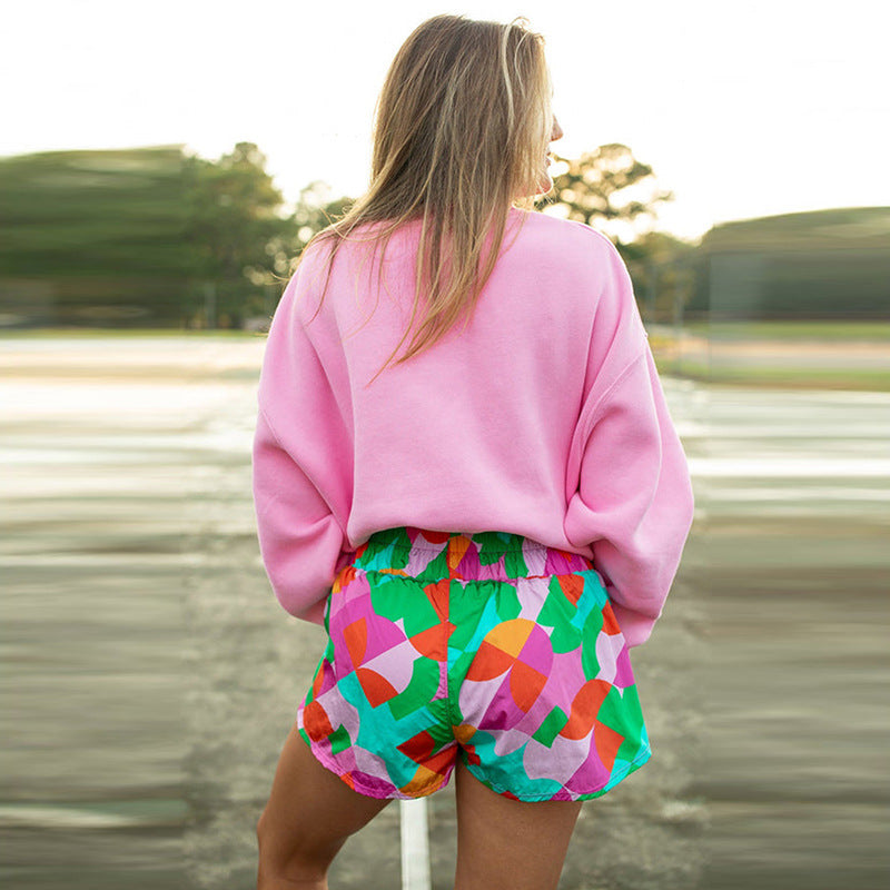 Vibrant High Waist Short Shorts