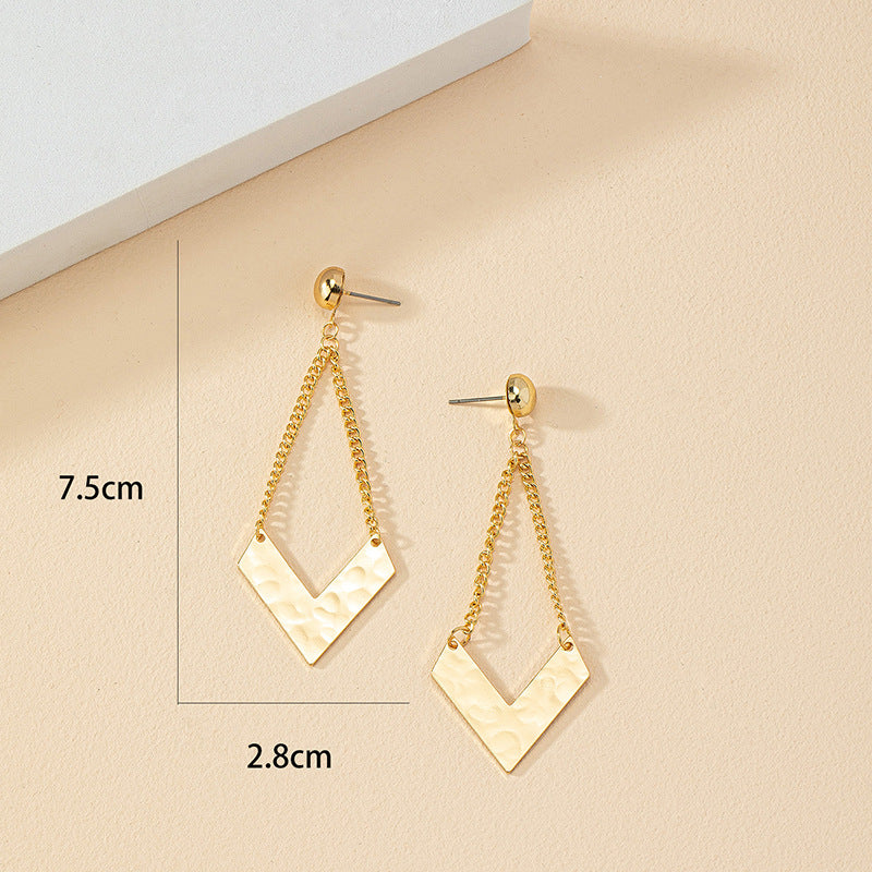 Chic Tassel Stud Earrings for Women