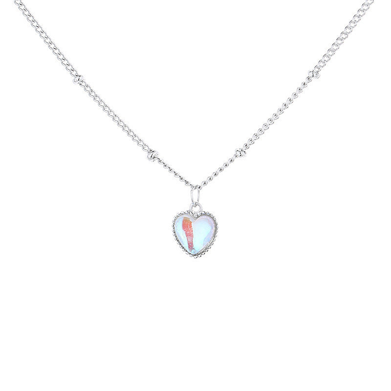 Dream Color Love Gradient Necklace - Simple and Stylish for Women