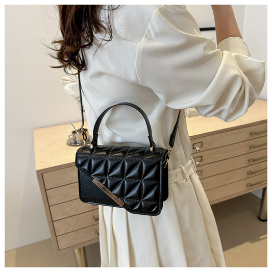 Fashion Rhombus Portable Shoulder Crossbody Small Square