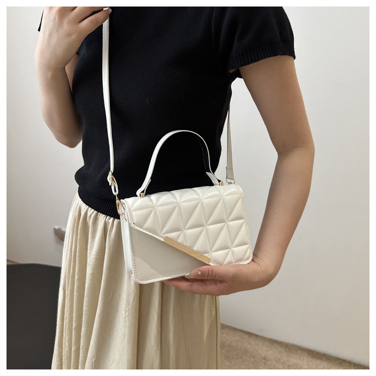 Fashion Rhombus Portable Shoulder Crossbody Small Square