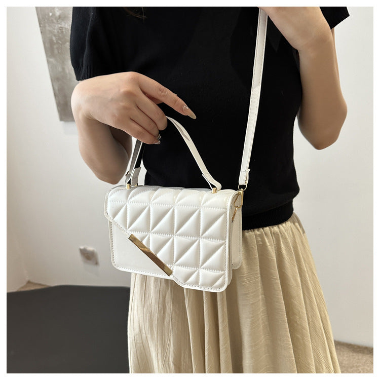 Fashion Rhombus Portable Shoulder Crossbody Small Square