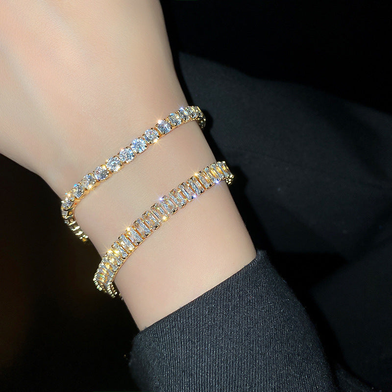 Fashion Simple Geometric Zircon Bracelet